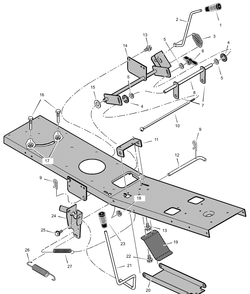 Part Location Diagram of 1401225 Murray Grip, PTO
